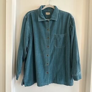 Vintage LL Bean corduroy shirt jacket